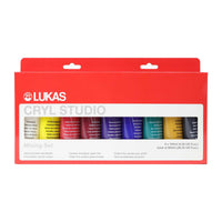 Set culori acrilice LUKAS Cryl Studio 9 x 100 ml – 1