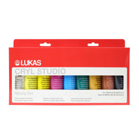 Set culori acrilice LUKAS Cryl Studio 9 x 100 ml – 2