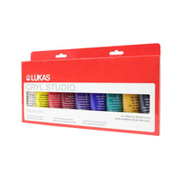 Set culori acrilice LUKAS Cryl Studio 9 x 100 ml