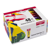 Set culori acrilice ROYAL TALENS Amsterdam General Selection 48 x 20 ml