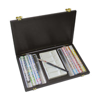 Set culori acuarelă LUKAS Aquarell 1862 în cutie - 70 godeuri cu accesorii
