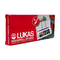 Set culori acuarelă LUKAS Studio în cutie din plastic - 13 piese