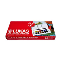 Set culori acuarelă LUKAS Studio în cutie din plastic - 13 piese