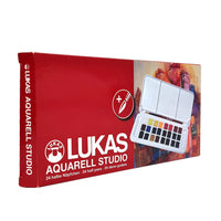 Set culori acuarelă LUKAS Studio în cutie din plastic - 24 buc
