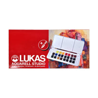 Set culori acuarelă LUKAS Studio în cutie din plastic - 24 buc