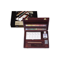 set culori acuarela rembrandt professional 28 recipiente accesorii ro rtl05840003