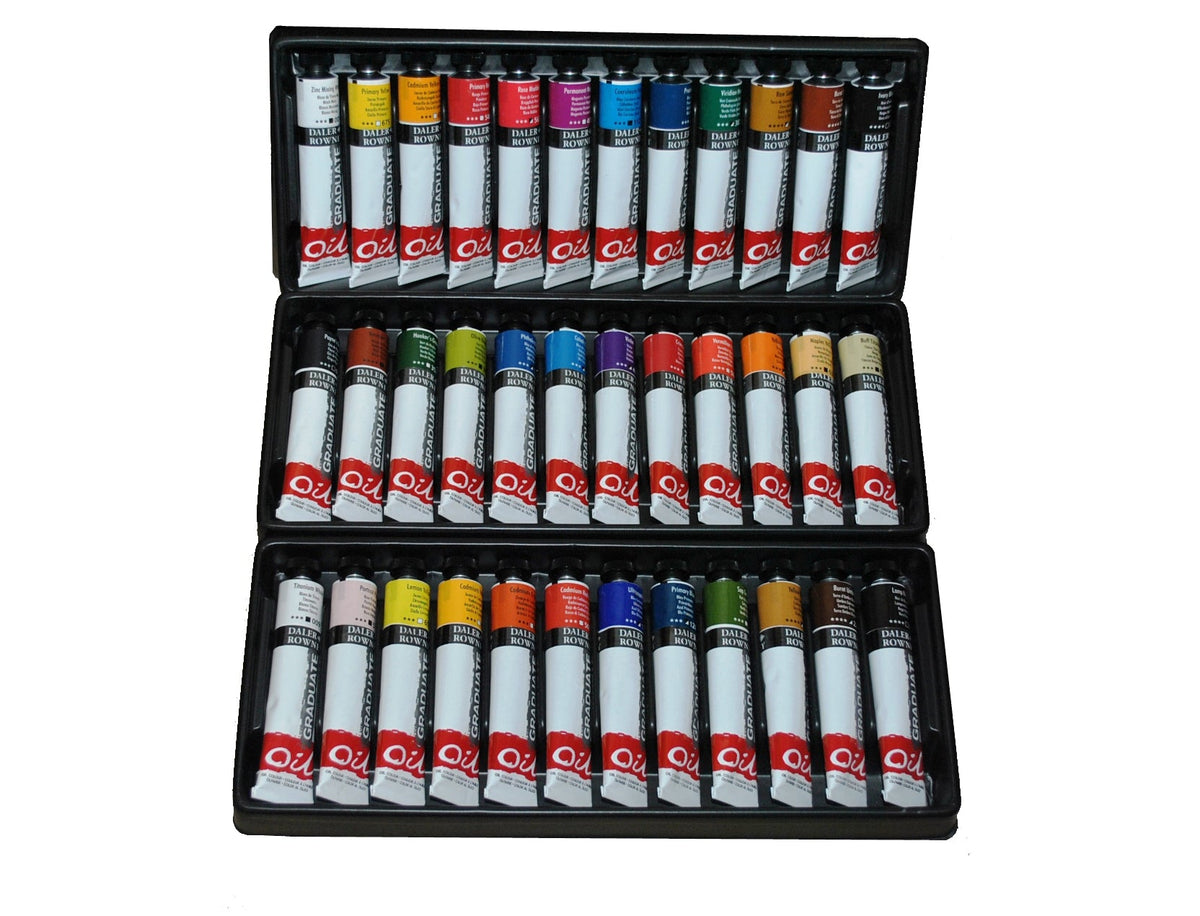 Set culori de ulei DALER ROWNEY Graduate 36 x 22 ml