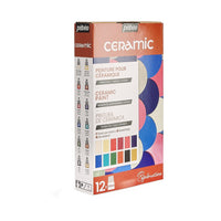 Set culori pentru ceramică Pebeo Ceramic 12 x 20 ml
