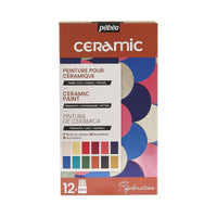 Set culori pentru ceramică Pebeo Ceramic 12 x 20 ml