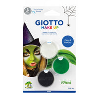 Set culori pentru pictură pe față GIOTTO Vrăjitoare 3 x 5 ml