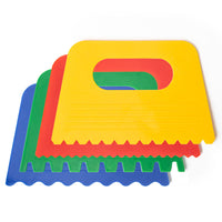 set de 4 razuitoare artistice ro wlv spachtle