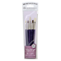 set de 7 piese de perii naturale din zibelina ro rlgrset 9136