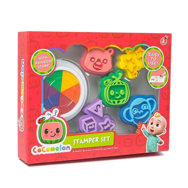 set de ștampile pentru copii cocomelon