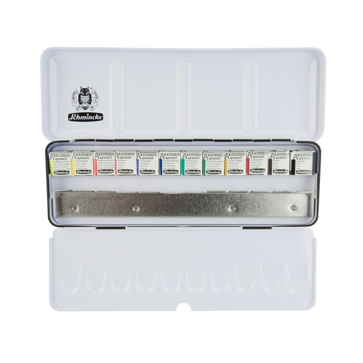 set de acuarele 1 2 godete schmincke akademie 12 buc
