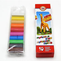 set de argila de modelare koh i noor 10 buc ro khn13150400000