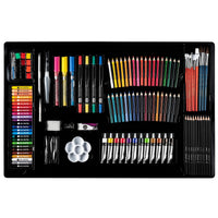 set de arta daler rowney cu panza si sevalet 215 piese ro dlr196500215