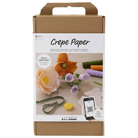 set de artizanat pentru flori din hartie creponata ro cch97738