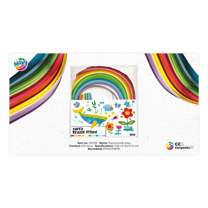 set de benzi de hartie colorate ro rms110009