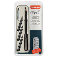 set de caligrafie profesional pentru incepatori bruynzeel holland 8 piese ro rtl60344008