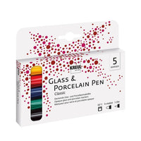 set de carioci pentru portelan hobby line brillant 5 buc ro krl16400