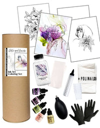 set de cerneala kamenskaya girls and flowers ro kmngandf