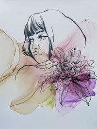 set de cerneala kamenskaya girls and flowers ro kmngandf