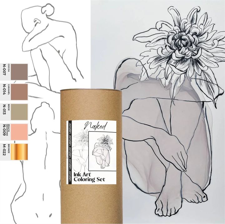 set de cerneala kamenskaya naked ro kmnnaked