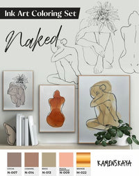 set de cerneala kamenskaya naked ro kmnnaked