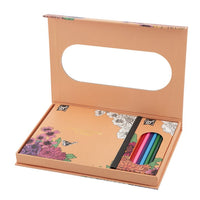 set de colorat cu tematica florala ro rmscr5022ge