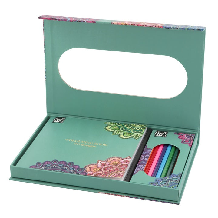 set de colorat mandala si creioane ro rmscr5023ge