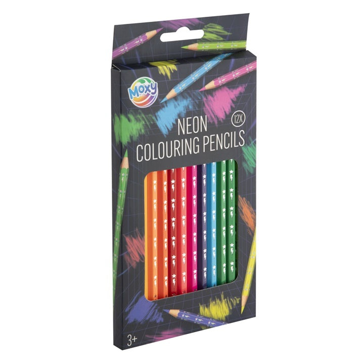 set de creioane colorate neon ro rms150140