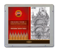 set de creioane grafice koh i noor 24 piese ro khn1504 24