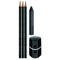 set de creioane grafit faber castell grip 2001 ro fbc217093