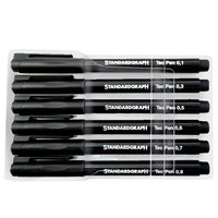 set de creioane milimetrice pentru desen tehnic standardgraph 6 buc ro len61049