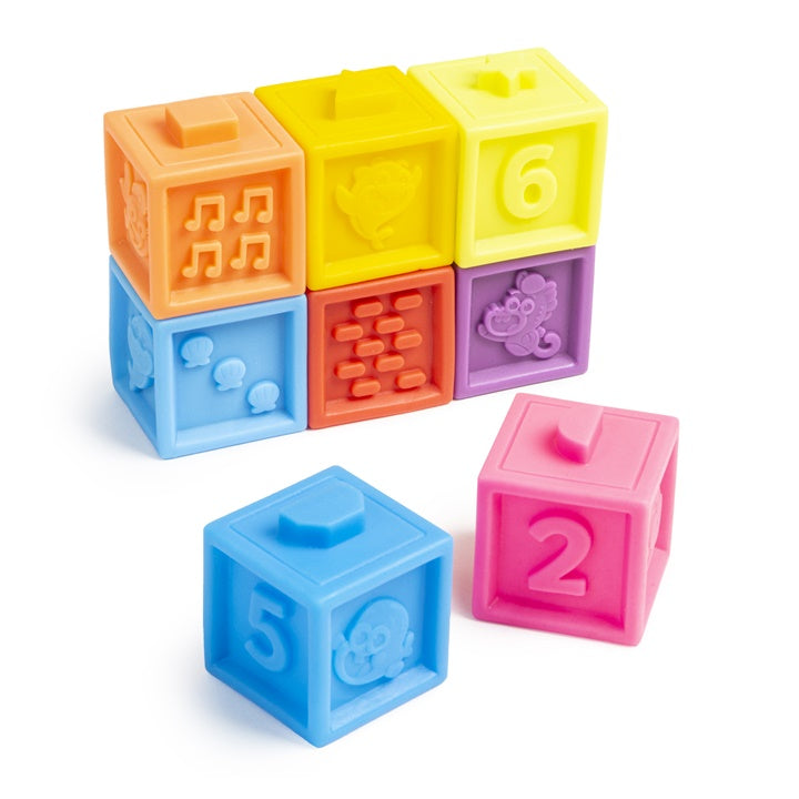 set de cuburi senzoriale baby shark 8 buc ro gms86 0012