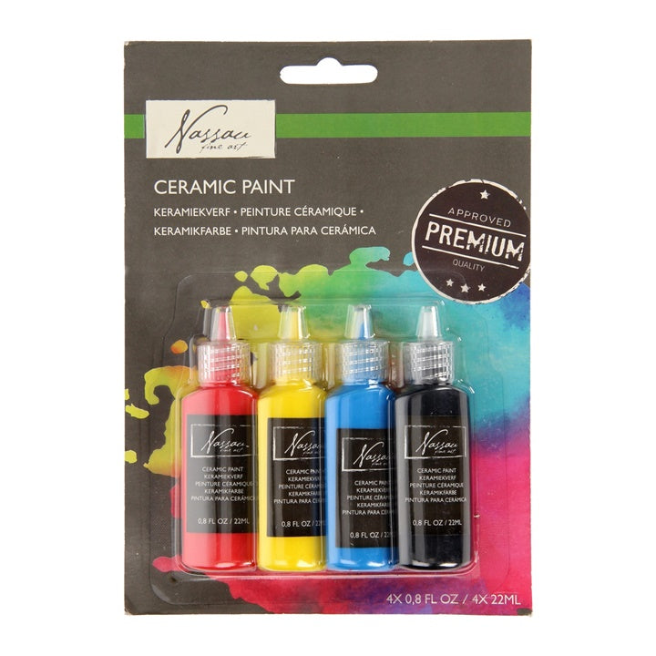 set de culori acrilice nassau fine art 4 x 22 ml ro rmsar0900ge
