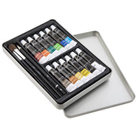 set de culori acuarele nassau fine art 16 piese ro rmsar0500ge