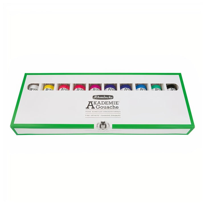 set de culori guașa schmincke akademie 10 x 60 ml