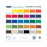 set de culori guașa schmincke akademie 10 x 60 ml