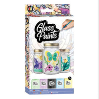 set de culori pentru sticla cu pensula 5x20 ml