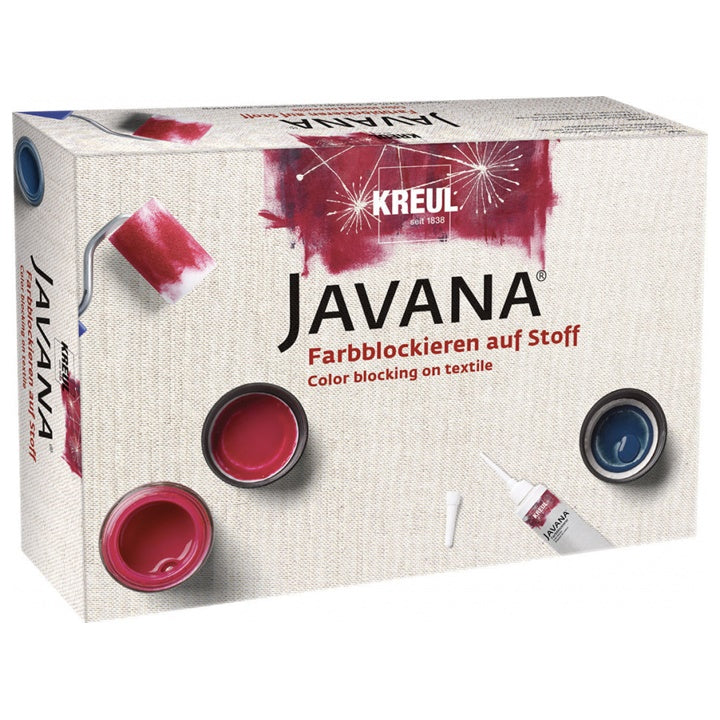 set de culori pentru textile javana kreul ro krl91993