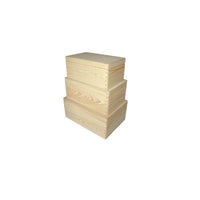 set de cutii de lemn cu capac de decorare 3 buc ro mxh209