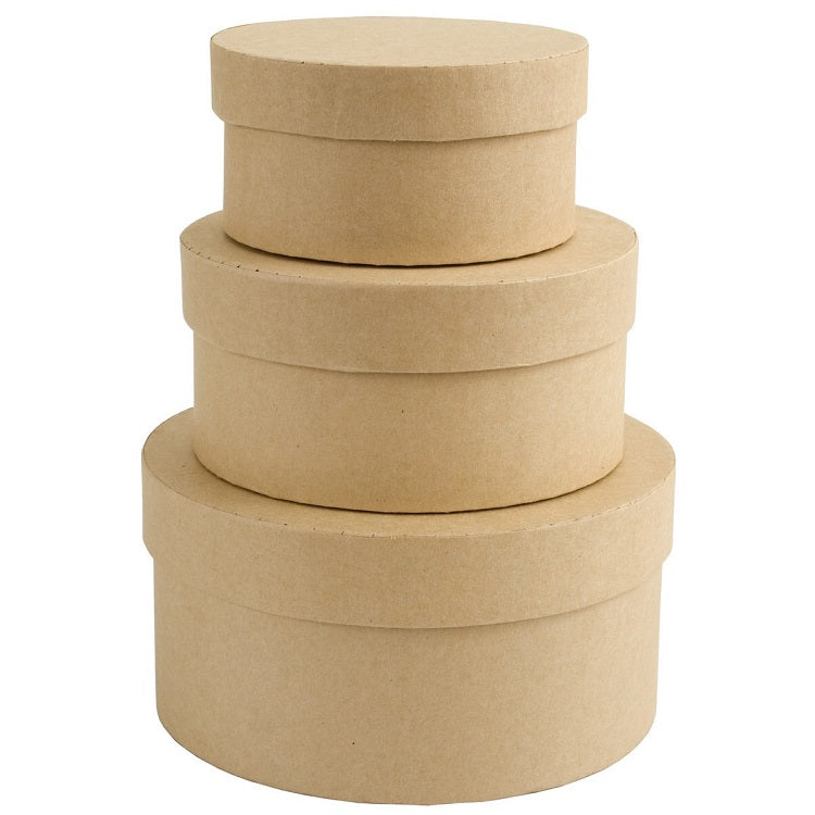 set de cutii rotunde de carton 3 kom ro dpcpma 1742202