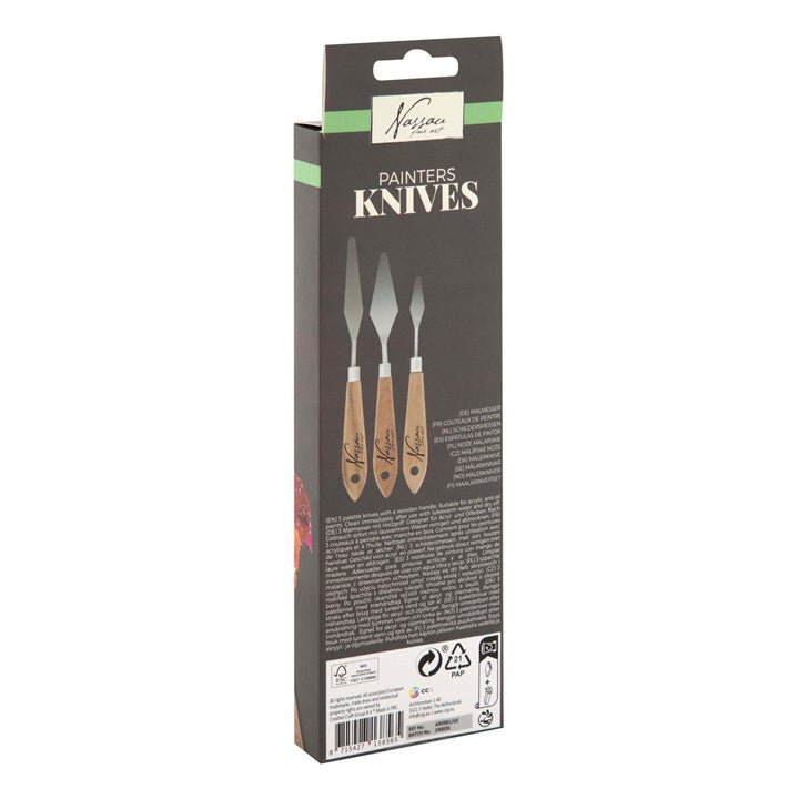 set de cutite pentru paleta de pictura ro rmsar0981ge