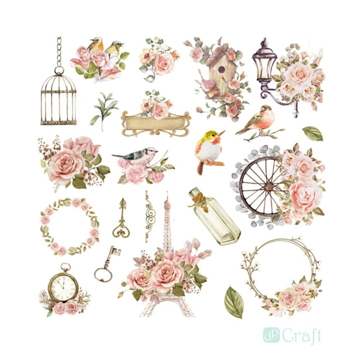 set de decupaje de hartie love paris ro dpcceoz 181