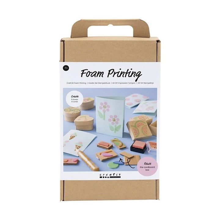 set de imprimare cu spuma creativa cutii si carti postale ro cch977743