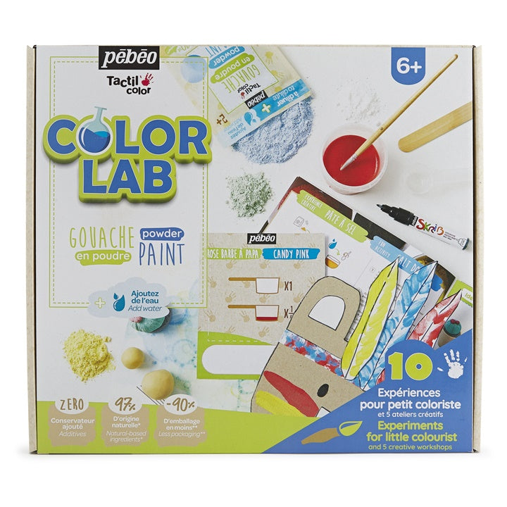 set de laborator de culoare creativ pebeo ro pbo633380