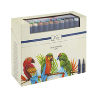 set de markere cu doua fete 48 buc ro rmsar0105 23ge1