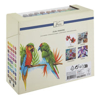 set de markere cu doua fete 48 buc ro rmsar0105 23ge1