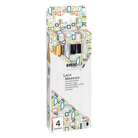 set de markere cu lac lucios kreul 4 buc